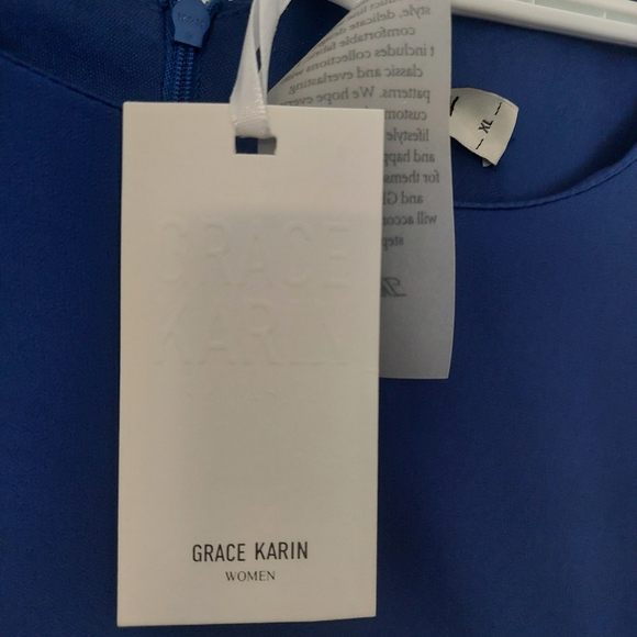 Grace Karin Royal Blue Dress - Picture 2 of 4